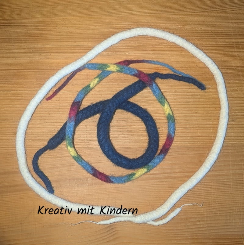 Kreativ mit Kindern-Strickgabel